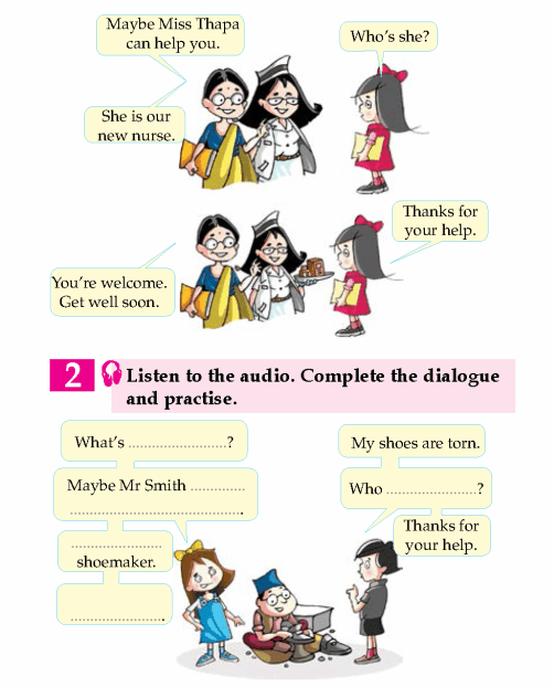 English Lesson Grade 2 People And Jobs | English - Page 2